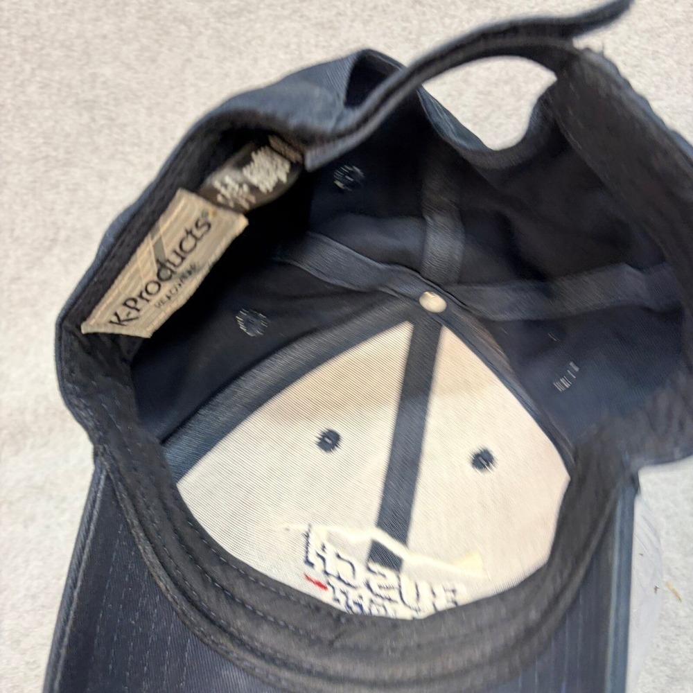 K-Products Busch Light Beer Adjustable OSFM Navy Blue Embroidered Hat - Picture 7 of 9